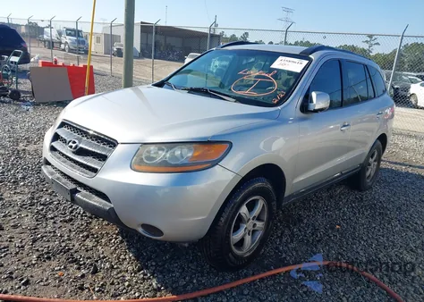 2008 Hyundai Santa Fe Gls z USA, uszkodzony, nr VIN 5NMSG13D18H167259